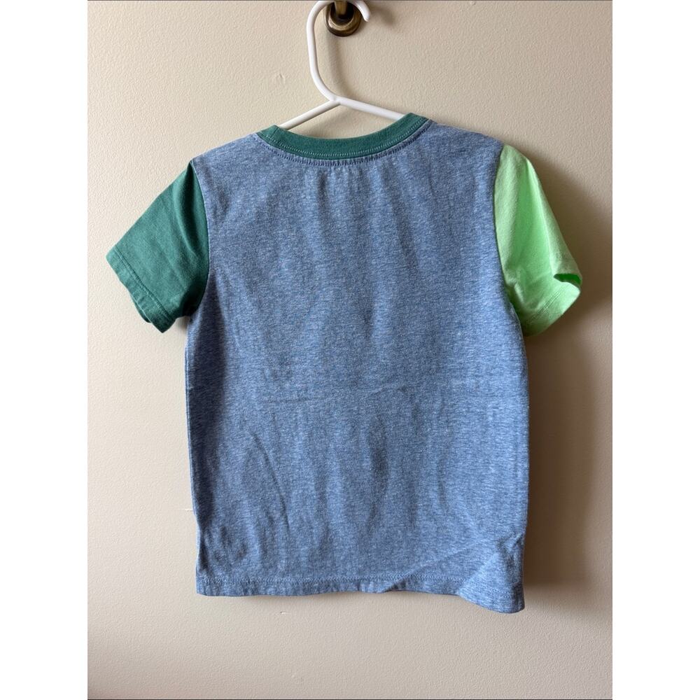 Bundle Cat & Jack Boys T-shirts Size 3T Blue Green Gray - Picture 7 of 11